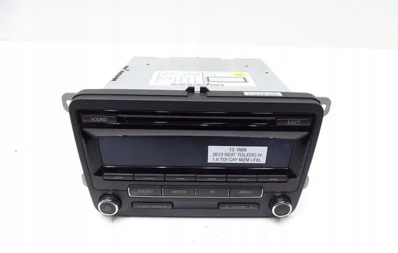 Seat Toledo IV (NH) Radio/CD/DVD/GPS head unit 6JA035186