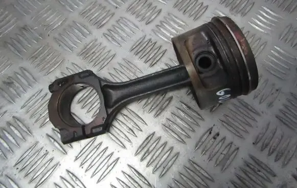 Piston with connecting rod