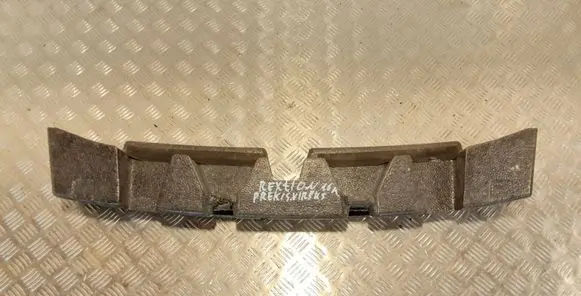 Front bumper foam support bar