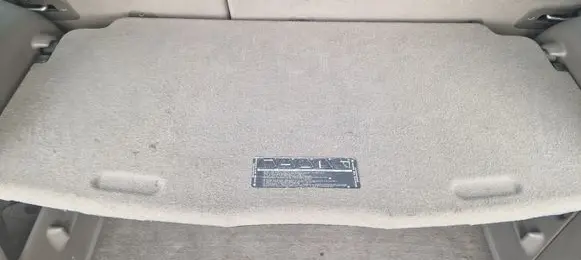 Chrysler PT Cruiser Parcel shelf load cover 