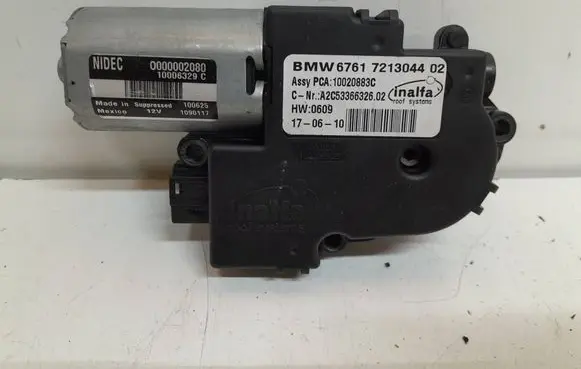 BMW X1 E84 Sunroof motor/actuator 67617213044 A2C53366326 7213044
