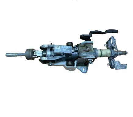Steering wheel axle set