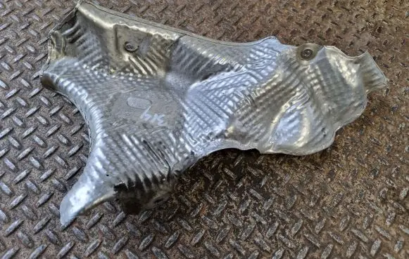 Audi Q5 SQ5 Exhaust heat shield 80A399299E