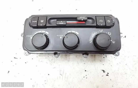 Chrysler Voyager Climate control unit 05005003AE 003AE 2100693035
