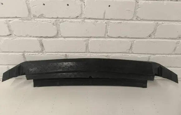 Front bumper foam support bar