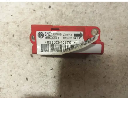 Volkswagen Golf IV Airbag deployment crash/impact sensor 1J0909606D 23080712 0230CD4CS70