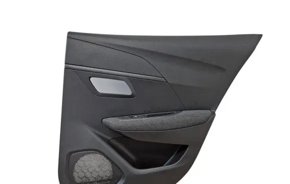 Rear door card panel trim