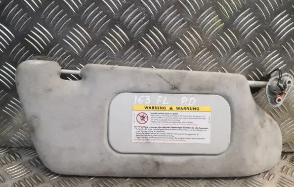 Mercedes-Benz ML W163 Sun visor