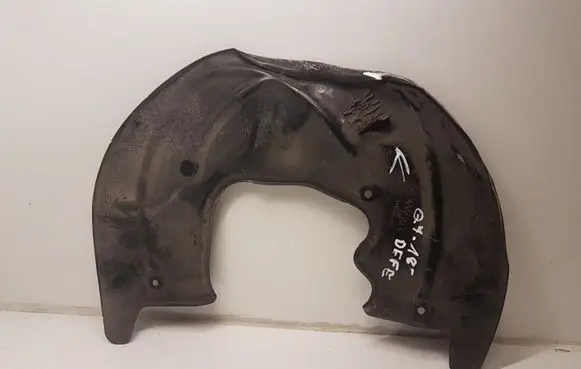 Audi Q7 4M Front brake disc dust cover plate 4M0615312E