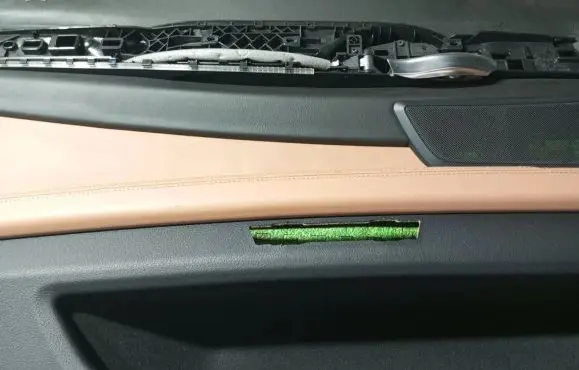 BMW 7 F01 F02 F03 F04 Rear door card panel trim 51429162237 74585661 9162237