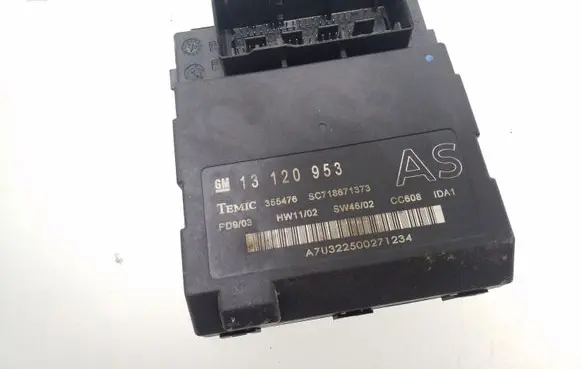 Opel Signum Comfort/convenience module 13120953