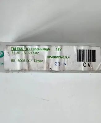 BMW 7 E65 E66 Door control unit/module 6921982 6015005007