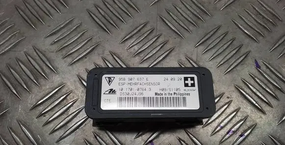 Porsche Macan (95B) ESP acceleration yaw rate sensor 95B907637E