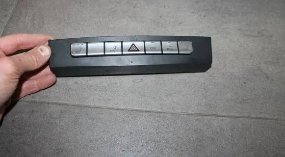 Mercedes-Benz E W212 Hazard light switch A2129058206