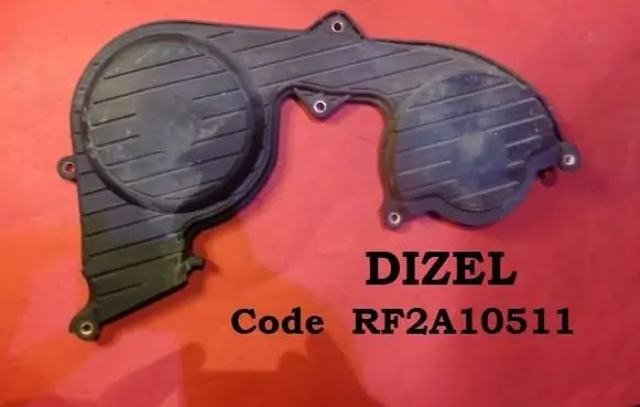 Mazda Premacy Timing belt guard (cover) RF2A10511