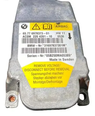 BMW 5 E60 E61 Airbag control unit/module 6978373