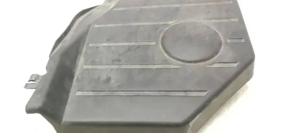 Engine bonnet/hood lock trim molding