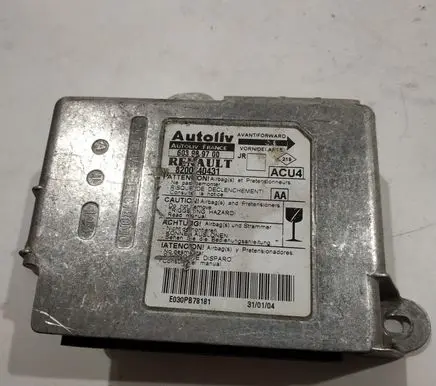 Renault Scenic II - Grand scenic II Airbag control unit/module 603989700 8200340431
