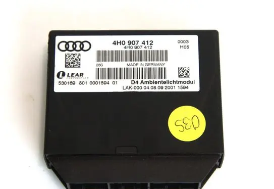 Audi A8 S8 D4 4H Comfort/convenience module 4H0907412