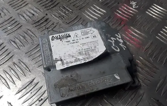 Citroen C4 I Airbag control unit/module 21621678