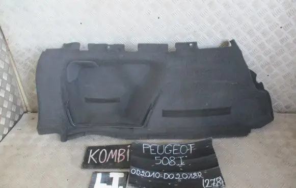 Peugeot 508 Trunk/boot side trim panel 96872612