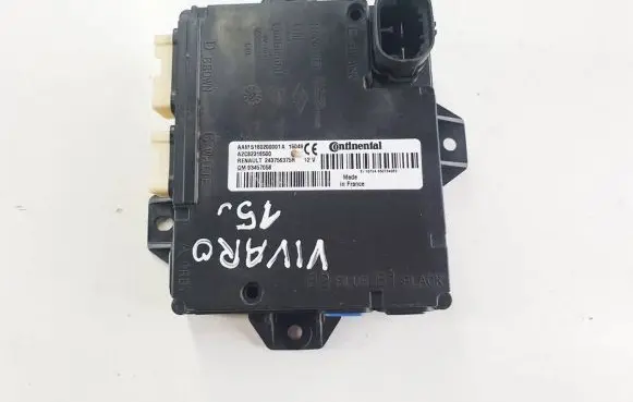 Opel Vivaro Center console control module 93457058 A2C82318500