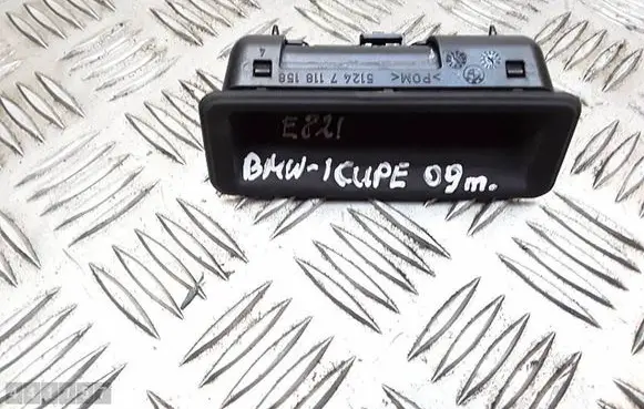 BMW 1 E81 E87 Tailgate/trunk/boot exterior handle 51247118158