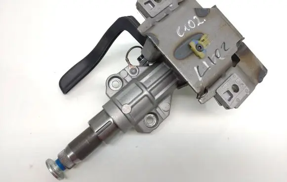 Steering wheel axle