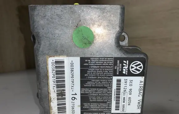 Volkswagen PASSAT B6 Airbag control unit/module 3C0909605N 391126 11H030S2522