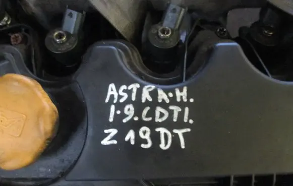 Opel Astra H Engine Z19DT