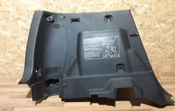 Toyota Corolla Verso AR10 Trunk/boot side trim panel 647400F010
