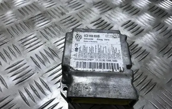 Volkswagen Golf VI Airbag control unit/module 5c0959655b 5wk44286