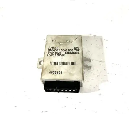 BMW 3 E46 Tow bar trailer control unit/module 6908767 61356908767 5WK1025