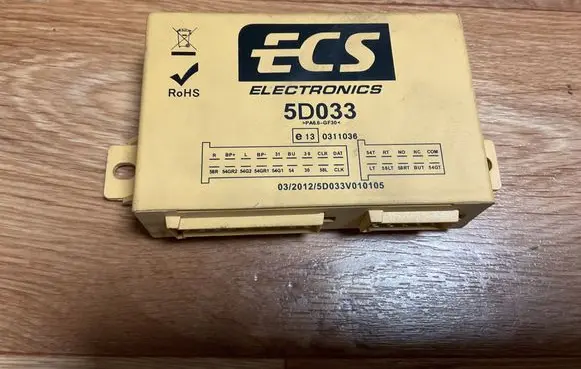 Volvo V70 Tow bar trailer control unit/module E130311036 5D033