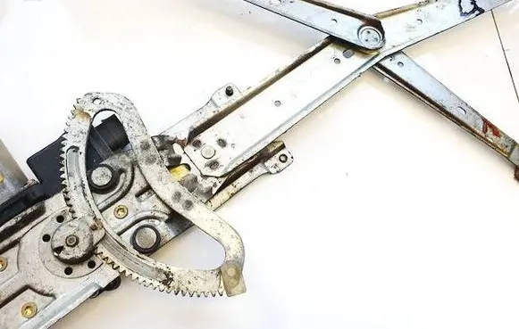 Opel Corsa B Sliding door window regulator with motor 90520188