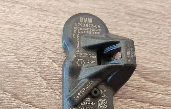 BMW 3 F30 F35 F31 Tire pressure sensor 36106798872 6798872