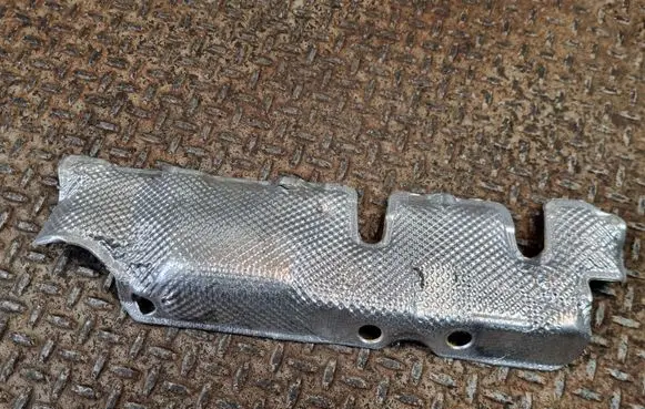 Heat shield in engine bay