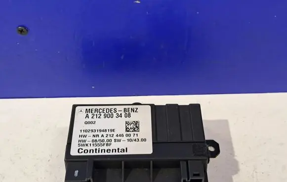 Mercedes-Benz E W212 Fuel injection pump control unit/module A2129003408
