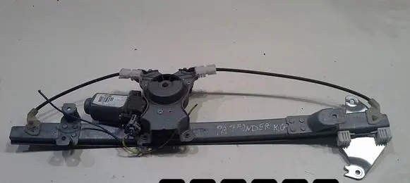 Front door window regulator with motor