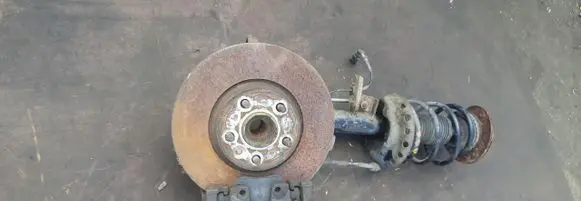 Ford Mondeo MK IV Front shock absorber with coil spring 