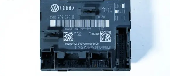 Audi A4 S4 B8 8K Door control unit/module 8K0959792B