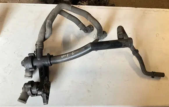 Volkswagen Golf V Engine coolant pipe/hose 03C121065B 03C121121C