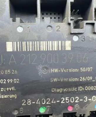 Mercedes-Benz GLK (X204) Other control units/modules A2129003906 28402425023