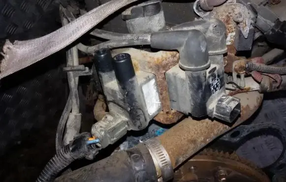 Hyundai Accent High voltage ignition coil