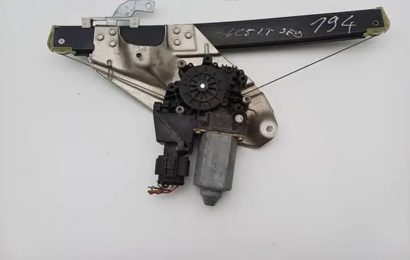 Audi A6 S6 C5 4B Rear door window regulator with motor 4B0959801B 4B0839397B