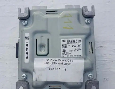 Volkswagen Golf VII Other control units/modules 5QE035335H