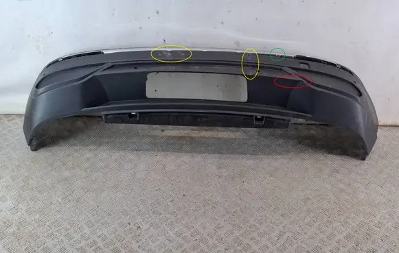 Volkswagen Tiguan Rear bumper lower part trim 5NA807521D
