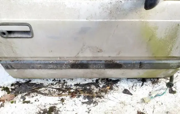 Mazda 626 Front door trim (molding) 