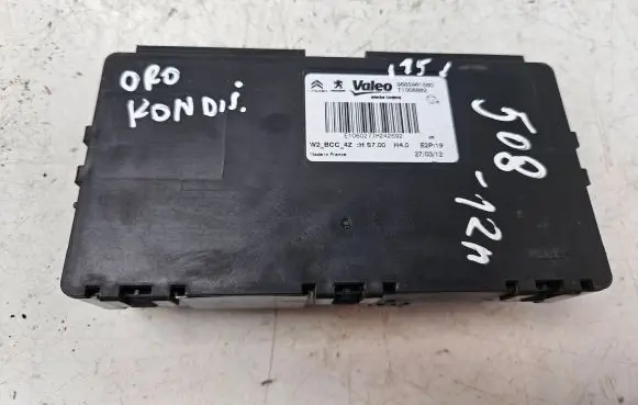 Peugeot 508 Air conditioning/heating control unit 9665961580