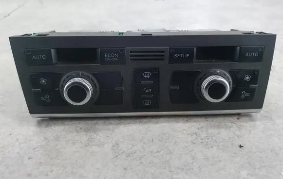 Audi A6 S6 C6 4F Climate control/heater control trim 